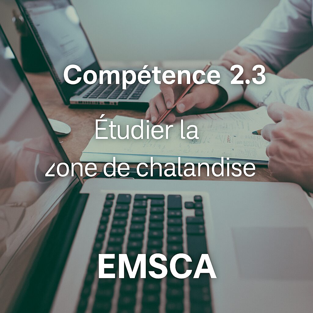 Compétence 2.3 Étudier la zone de chalandise